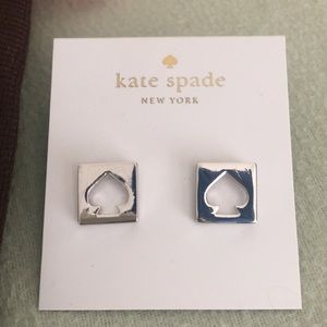 Kate Spade Silver Earrings